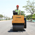 Handheld vibrating road roller double drum roller compactor pedestrian road roller FYLJ-S600C